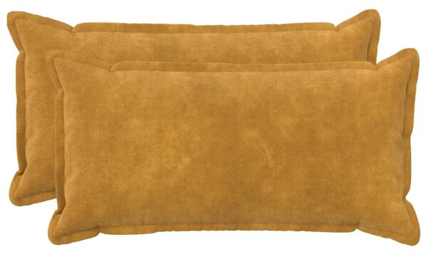 Presvlaka za jastuk 2 pcs HOUTEN Žuta 40 x 70 cm - Žuta 40 x 70 cm 2
