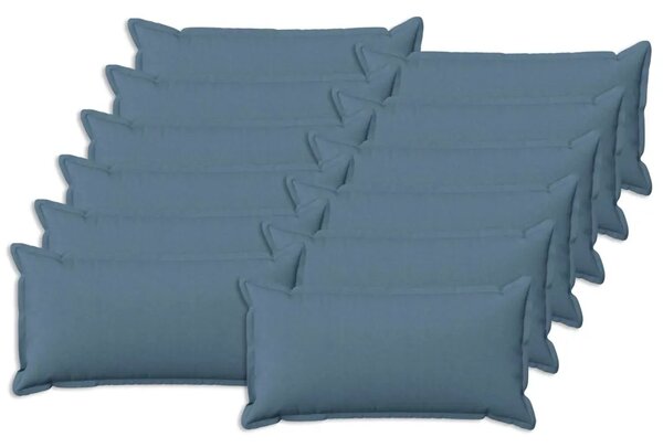 Presvlaka za jastuk 12 pcs HOUTEN Traper plava 40 x 80 cm - Trapere plave boje 40 x 80 cm 12