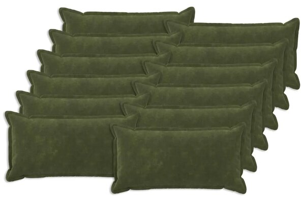 Presvlaka za jastuk 12 pcs HOUTEN Zelena 40 x 80 cm - Zelena 40 x 80 cm 12