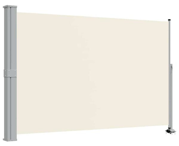Uvlačiva bočna tenda za terasu 160 x 300 cm krem - Krema / 160 x 300 cm