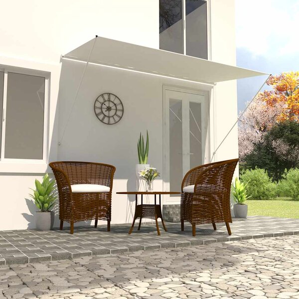Tenda na uvlačenje 350 x 150 cm krem - Krema / 350 x 150 cm