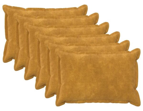 Presvlaka za jastuk 6 pcs HOUTEN Žuta 30 x 50 cm - Žuta 30 x 50 cm 6