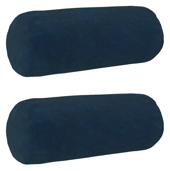 Presvlaka za jastuk 2 pcs HEERLEN Plava Ø 15 x 40 cm - Plava Ø 15 x 40 cm 2