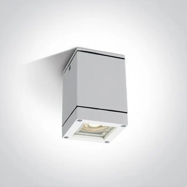 STROPNA SVJETILJKA 1xGU10/35W/230V/IP54 BIJELA DM67130D/W#