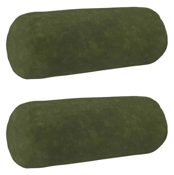 Presvlaka za jastuk 2 pcs HEERLEN Zelena Ø 15 x 40 cm - Zelena Ø 15 x 40 cm 2
