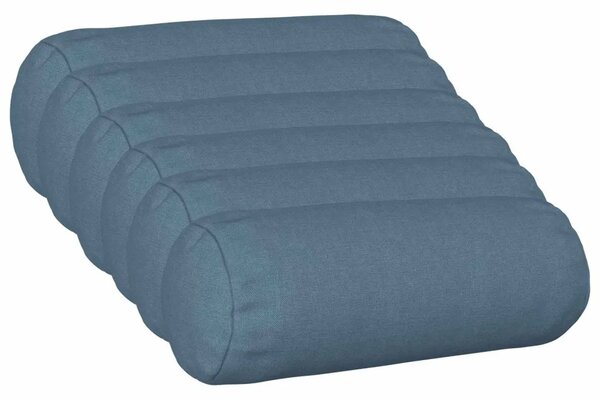 Presvlaka za jastuk 6 kom. HEERLEN Traper plava Ø 15 x 40 cm - Trapere plave boje Ø 15 x 40 cm 6