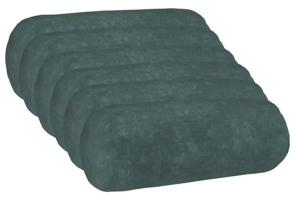 Presvlaka za jastuk 6 pcs HEERLEN Morska plava Ø 15 x 40 cm - Morsko plava Ø 15 x 40 cm 6