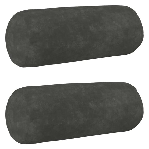 Presvlaka za jastuk 2 pcs HEERLEN Antracit Ø 15 x 40 cm - Antracit Ø 15 x 40 cm 2