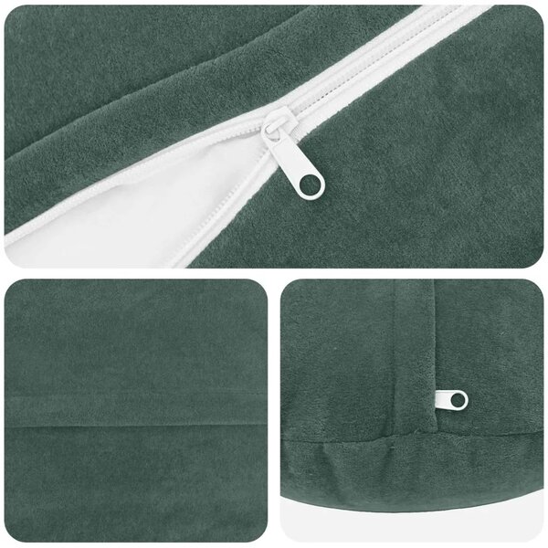 Presvlaka za jastuk 6 pcs HEERLEN Morska plava Ø 40 cm - Morsko plava Ø 40 cm 6