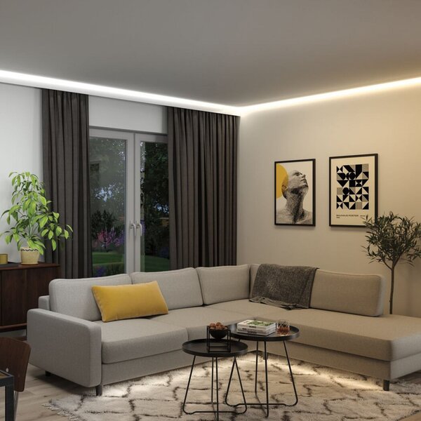 Paulmann MaxLED 1000 LED traka Osnovni set 3m CCT IP44, prigušiva, Metalik, Dnevni boravak/blagovaonica, Plastika