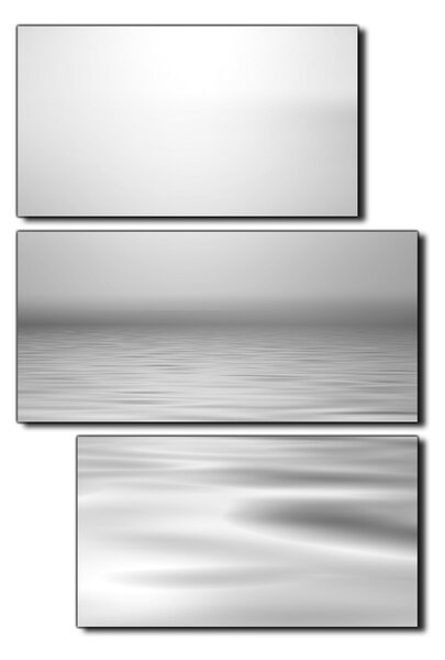 Slika na platnu - Mirno more na zalasku sunca - pravokutnik 7928QD (90x60 cm)