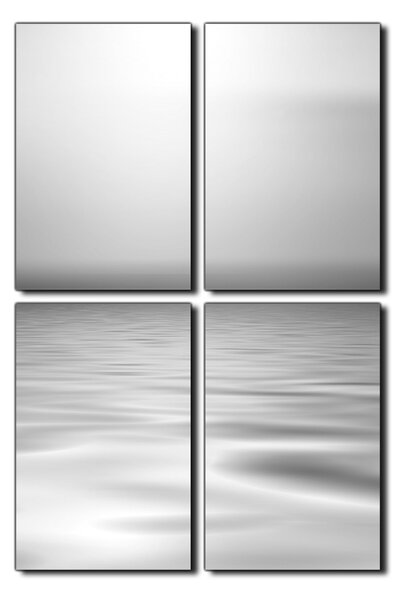 Slika na platnu - Mirno more na zalasku sunca - pravokutnik 7280QE (90x60 cm)