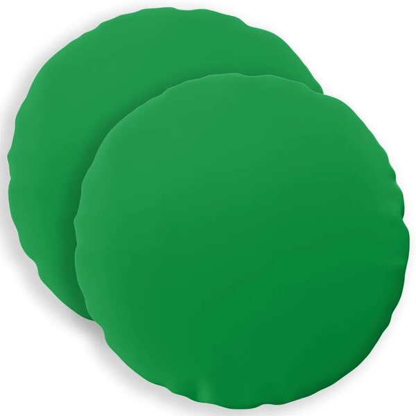 Jastuk s jastukom HEERLEN 2 kom. Zelena Poliester - Zelena Ø 40 cm 2