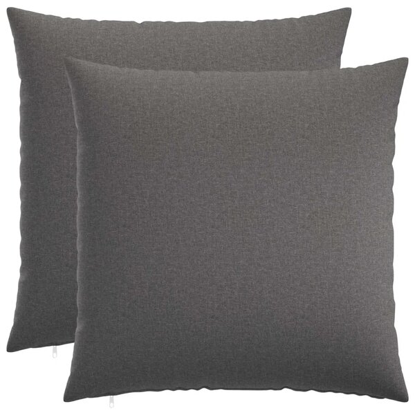 Presvlaka za jastuk 2 kom. HEERLEN Svjetlosiva 65 x 65 cm - Svjetlosiva 65 x 65 cm 2