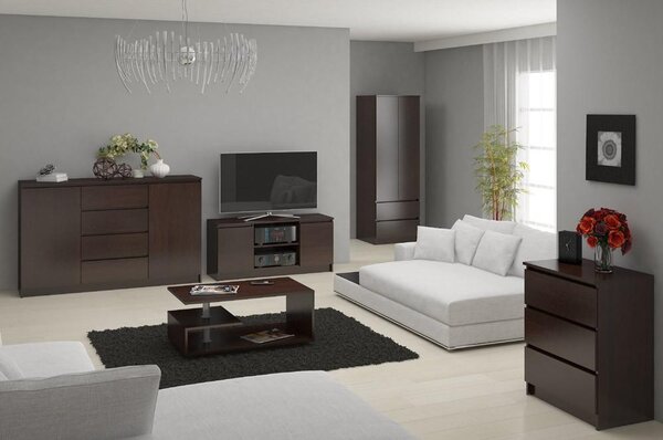 Ormar za garderobu Safwan (wenge)