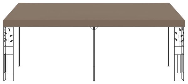 Zidna sjenica 6 x 3 x 2,5 m smeđe-siva - Tupe / 6 x 3 x 2.5 m