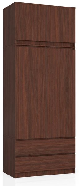Ormar za garderobu Submarino (wenge) (s nadogradnjom)