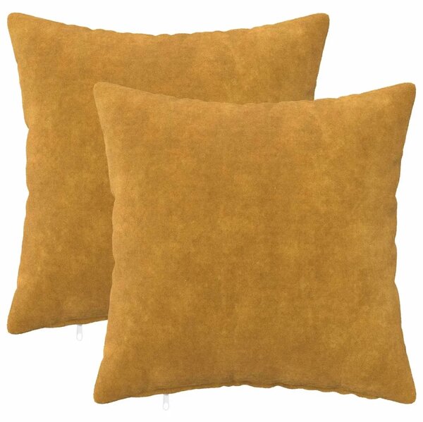 Presvlaka za jastuk 2 pcs HEERLEN Žuta 30 x 30 cm - Žuta 30 x 30 cm 2
