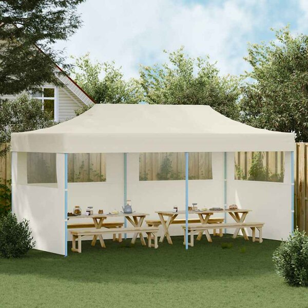 Sklopivi Pop-up Šator za Zabave Krem 3 x 6 m - Krema / N/A