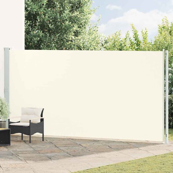 Uvlačiva bočna tenda za terasu 200 x 600 cm krem - Krema / 200 x 600 cm
