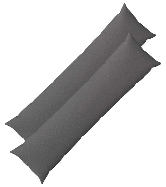 Presvlaka za jastuk 2 kom. HEERLEN Svjetlosiva 40 x 145 cm - Svjetlosiva 40 x 145 cm 2