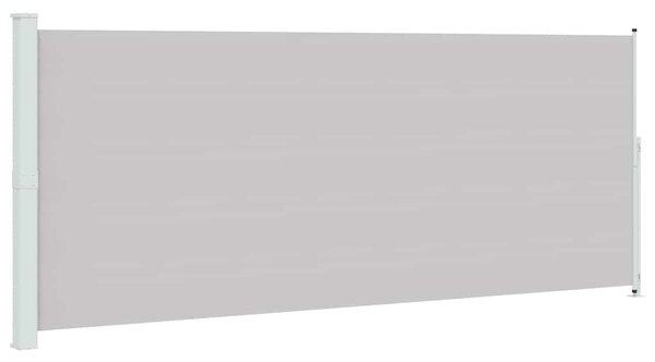 Uvlačiva bočna tenda za terasu 200 x 500 cm siva - Siva / 200 x 500 cm