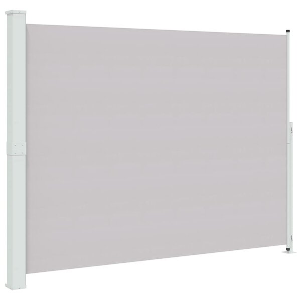 Uvlačiva bočna tenda za terasu 220 x 300 cm siva - Siva / 220 x 300 cm