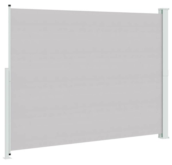 Uvlačiva bočna tenda za terasu 220 x 300 cm siva - Siva / 220 x 300 cm