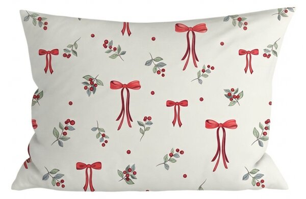 Poli-pamučna jastučnica HOLLY BOWS POLY 50x70 cm, šarena