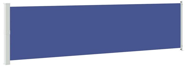 Uvlačiva bočna tenda za terasu 600 x 160 cm plava - Plava / 160 x 600 cm