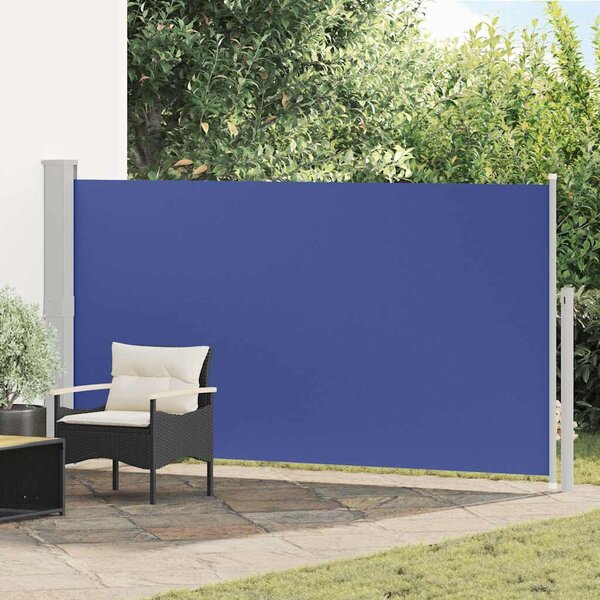 Bočna tenda za dvorište/terasu 160 x 300 cm plava - Plava / 160 x 300 cm