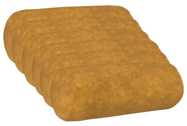 Presvlaka za jastuk 6 pcs HEERLEN Žuta Ø 15 x 40 cm - Žuta Ø 15 x 40 cm 6