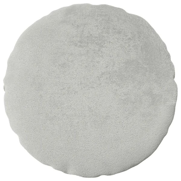 Presvlaka za jastuk 6 pcs HEERLEN Svjetlosiva Ø 30 cm Flanel - Svjetlosiva Ø 30 cm 6
