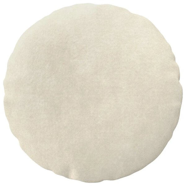 Presvlaka za jastuk 6 pcs HEERLEN Krem Ø 40 cm Mikrofibra Flis - Krem Ø 40 cm 6