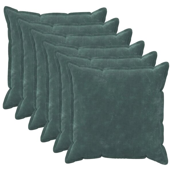 Presvlaka za jastuk 6 pcs HOUTEN Morska plava 55 x 55 cm - Morsko plava 55 x 55 cm 6