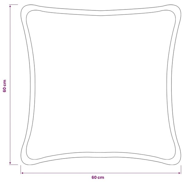Presvlaka za jastuk 2 pcs HOUTEN Tamnosiva 60 x 60 cm Bouclé - Tamnosiva 60 x 60 cm 2