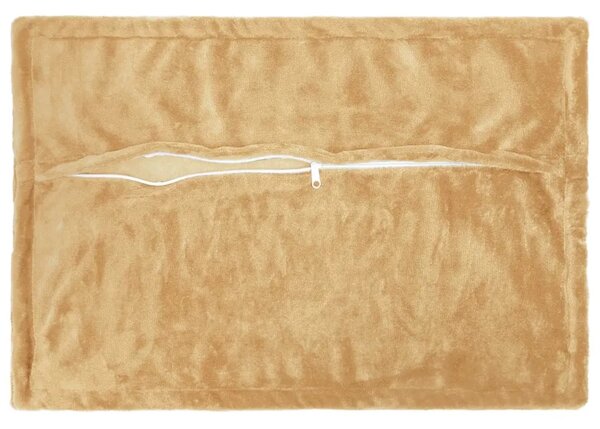 Presvlaka za jastuk 2 pcs HOUTEN Sivosmeđa 50 x 80 cm Flanel - Sivosmeđa 50 x 80 cm 2