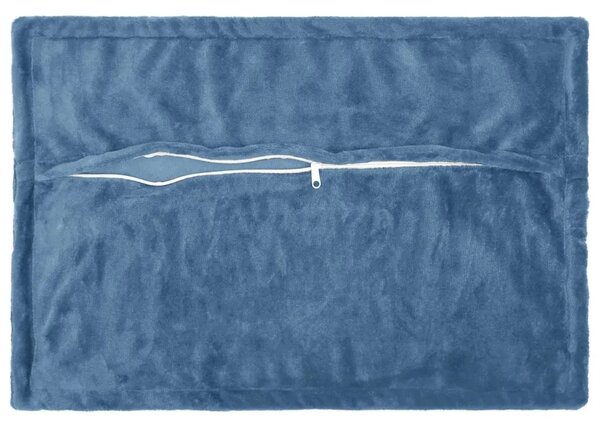Presvlaka za jastuk 6 pcs HOUTEN Svjetloplava 50 x 80 cm Flanel - Svjetloplava 50 x 80 cm 6
