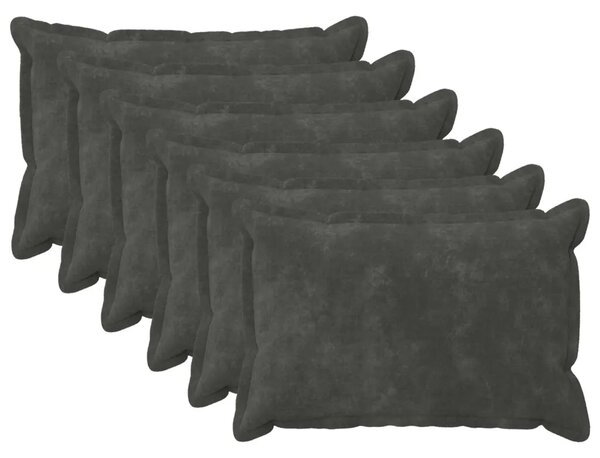 Presvlaka za jastuk 6 pcs HOUTEN Antracit 30 x 50 cm - Antracit 30 x 50 cm 6