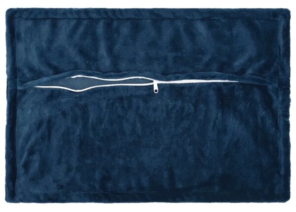 Presvlaka za jastuk 2 pcs HOUTEN Mornarsko plava 50 x 80 cm - Modra 50 x 80 cm 2