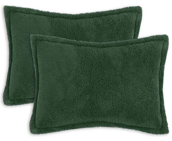 Presvlaka za jastuk 2 pcs HOUTEN Tamnozelena 50 x 80 cm Bouclé - Tamnozelena 50 x 80 cm 2