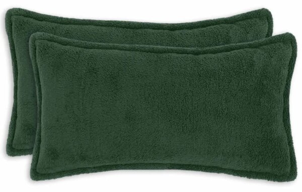 Presvlaka za jastuk 2 pcs HOUTEN Tamnozelena 40 x 70 cm Bouclé - Tamnozelena 40 x 70 cm 2