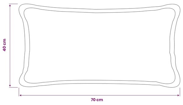 Presvlaka za jastuk 2 pcs HOUTEN Tamnozelena 40 x 70 cm Bouclé - Tamnozelena 40 x 70 cm 2
