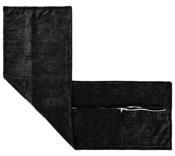 Presvlaka za jastuk 2 kom. HOUTEN Antracit 40 x 145 cm - Antracit 40 x 145 cm 2
