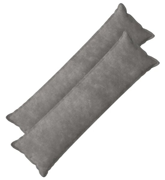 Presvlaka za jastuk 2 pcs HOUTEN Svjetlosiva 40 x 145 cm - Svjetlosiva 40 x 145 cm 2
