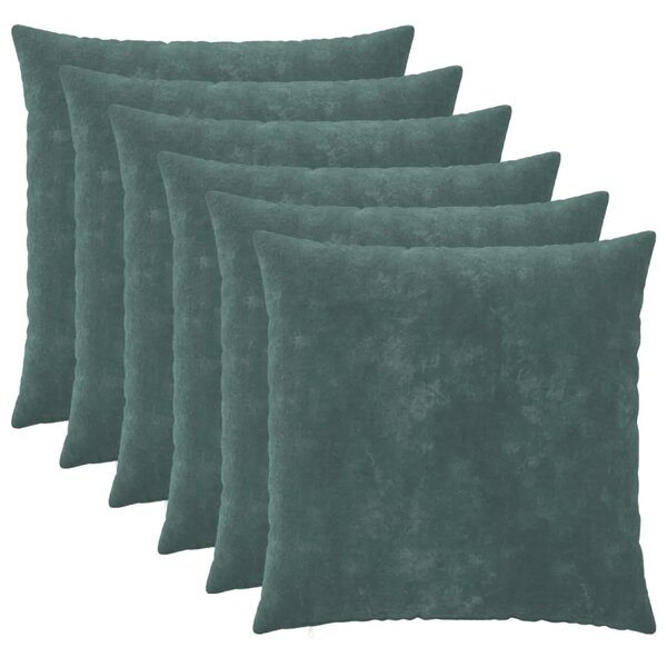 Presvlaka za jastuk 6 pcs HEERLEN Morska plava 55 x 55 cm - Morsko plava 55 x 55 cm 6