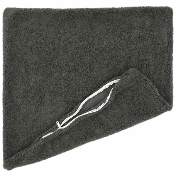 Presvlaka za jastuk 2 pcs HEERLEN Tamnosiva 70 x 70 cm Bouclé - Tamnosiva 70 x 70 cm 2