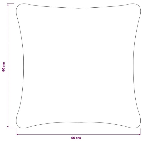 Presvlaka za jastuk 6 pcs HEERLEN Tamnozelena 60 x 60 cm Bouclé - Tamnozelena 60 x 60 cm 6