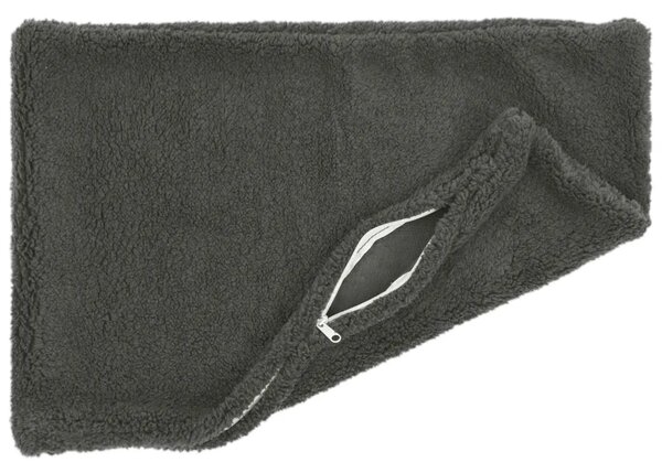 Presvlaka za jastuk 2 pcs HEERLEN Tamnosiva 40 x 60 cm Bouclé - Tamnosiva 40 x 60 cm 2