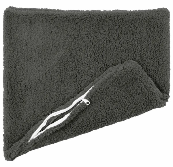 Presvlaka za jastuk 12 pcs HEERLEN Tamnosiva 45 x 45 cm Bouclé - Tamnosiva 45 x 45 cm 12